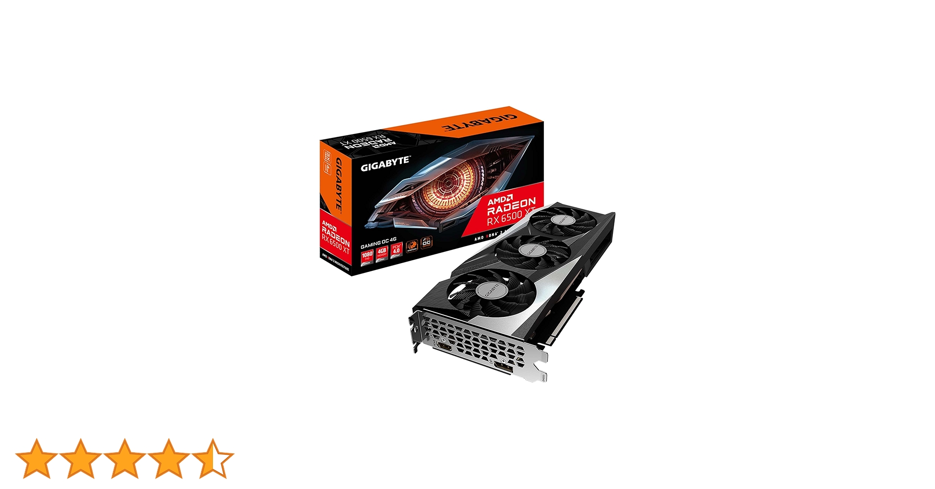 Amazon | GIGABYTE Radeon RX 6500 XT Gaming OC 4Gグラフィック
